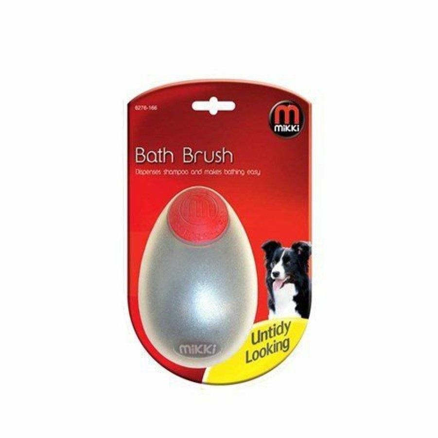 Pets JML | Mikki Bath Brush: Pet Coat Grooming Shampoo Brush