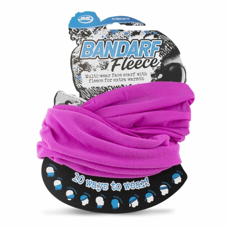 Health & Beauty JML | Bandarf Fleece 10-In-1 Bandana And Scarf Made From Fleece For Extra Warmth