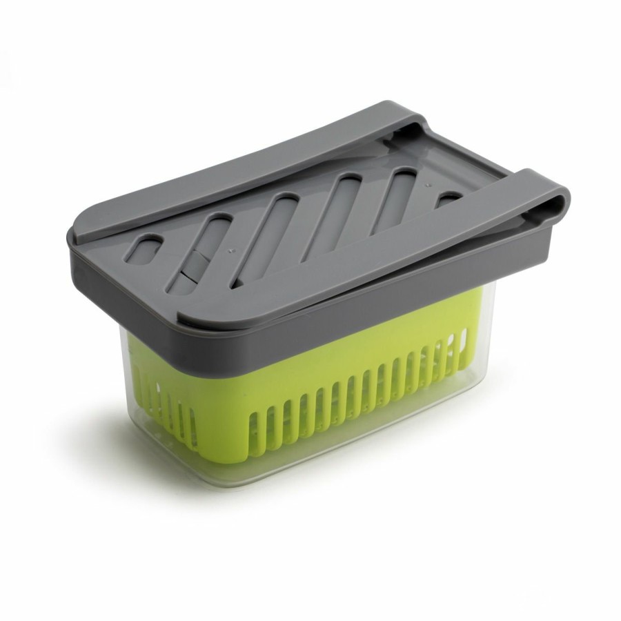 Kitchen JML | Fast Thaw Food Containers - Food Storage Containers With A Drain Basket You Can Hang From Your Shelves!