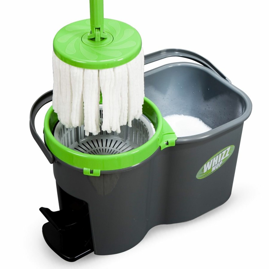 Cleaning JML | Whizz Mop Microfibre 360 - Microfibre Spinning Mop With A 600 Rpm Wringing Bucket