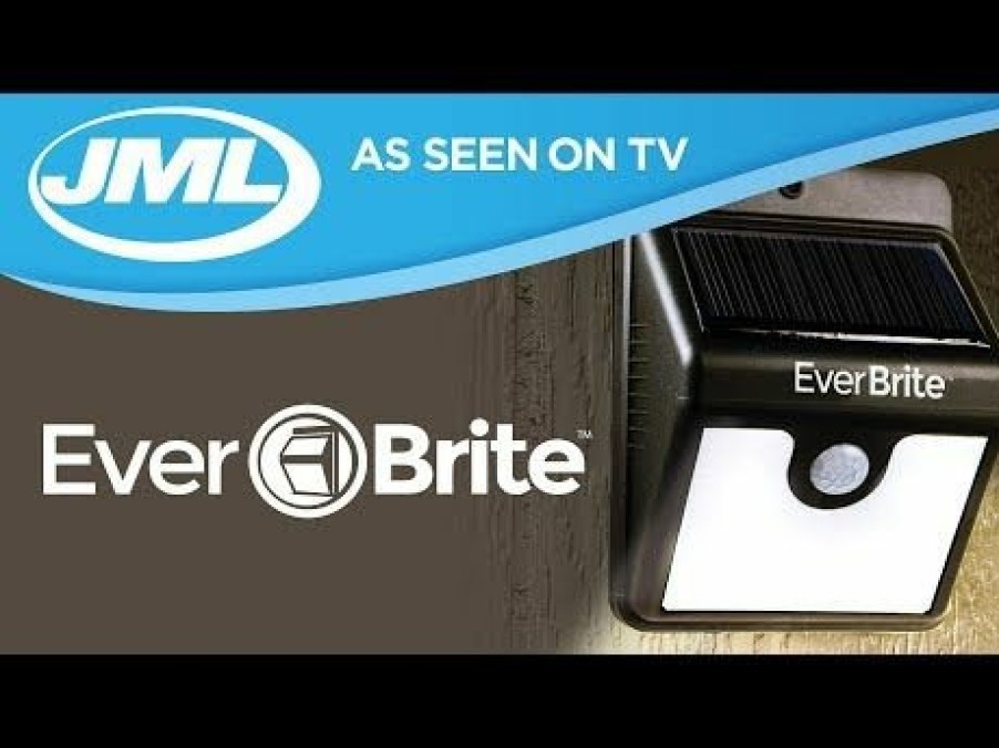 Home & Diy JML | Ever Brite: Solar-Powered Garden And Security Light