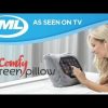 Home & Diy JML | Comfy Screen Pillow - Tablet, Book And Magazine Holder, Neck Pillow And Travel Cushion