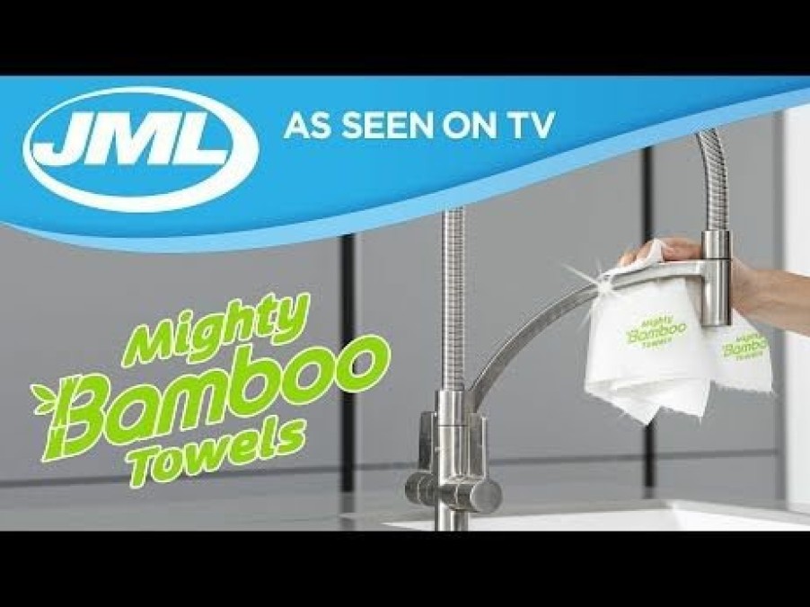 Cleaning JML | Mighty Bamboo Cloths- Super-Absorbent Reusable Bamboo Fibre Kitchen Cloths