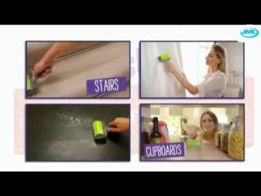 Home & Diy JML | Fastfit Sticky Rollers: Lint, Fluff & Pet Hair Removal On Clothes (2 Pack)