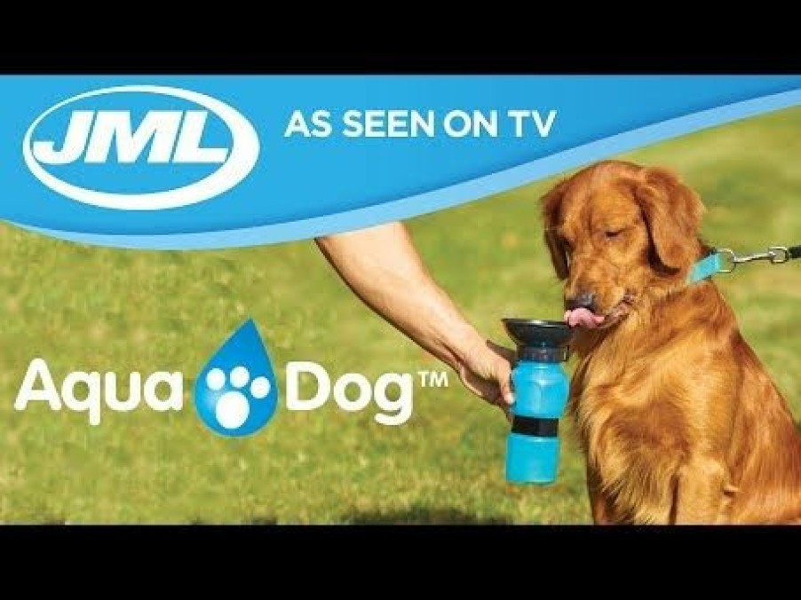 Pets JML | Aqua Dog: The No-Mess Water Bottle For Dogs On-The-Go!