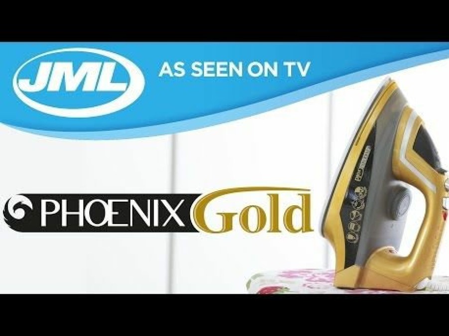 Cleaning JML | Phoenix Gold: Ceramic Steam Iron With Built-In Steam Generator