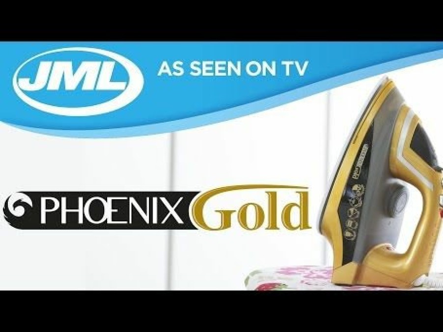 Cleaning JML | Phoenix Gold: Ceramic Steam Iron With Built-In Steam Generator