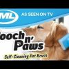 Pets JML | Pooch 'N' Paws: Easy To Clean Pet Grooming Detangler Brush