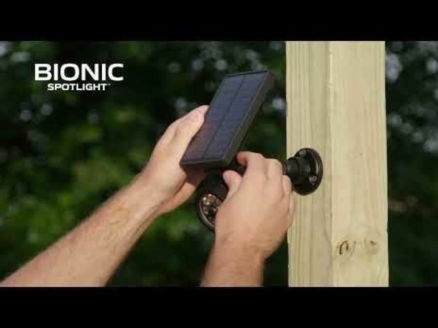 Home & Diy JML | Bionic Spotlight - Solar Powered Motion-Activated Led Security Light