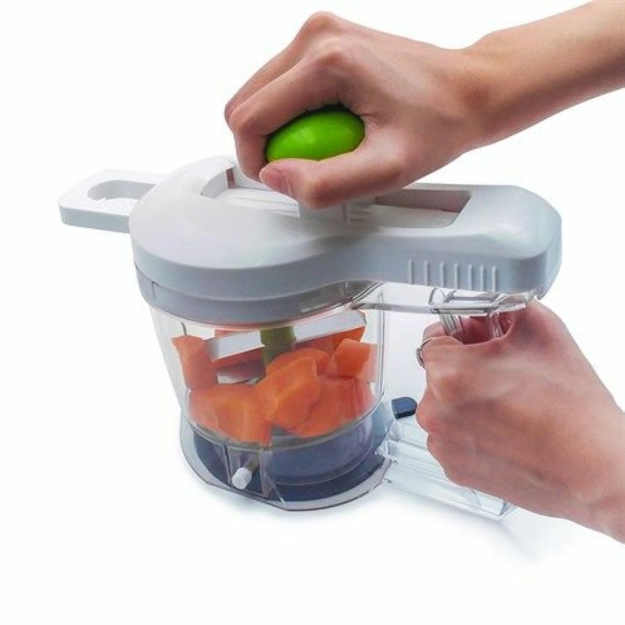 Kitchen JML | Slide Chopper : The Hand-Powered Food Chopper, Just Slide To Slice!