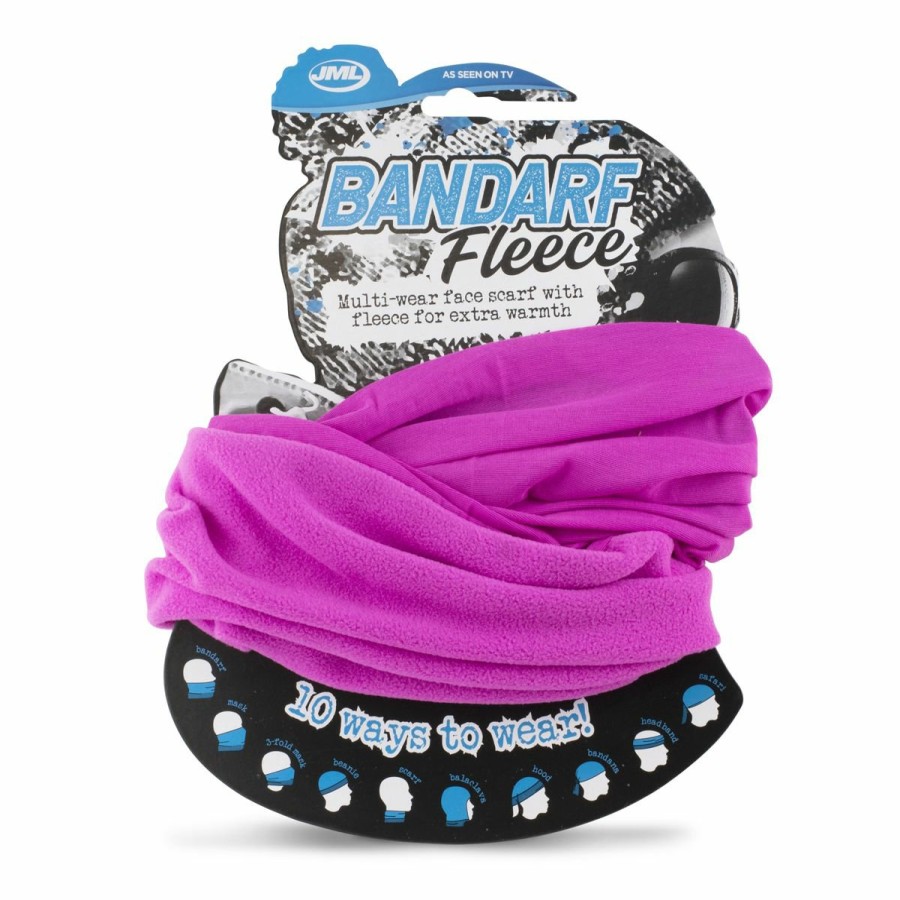 Home & Diy JML | Bandarf Fleece 10-In-1 Bandana And Scarf Made From Fleece For Extra Warmth