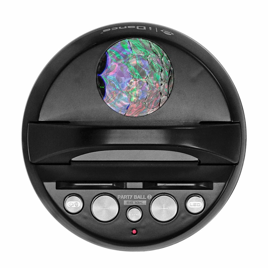 Home & Diy JML | Karaoke Party Ball - Bluetooth Karaoke Speaker With Built-In Disco Light!