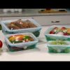 Kitchen JML | Stretch And Fresh - Re-Sealable Storage Containers With Stretchy Lids To Hold Bulky Food!