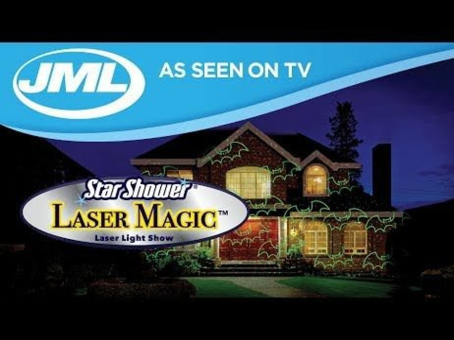 Home & Diy JML | Star Shower Laser Magic: Covers Your Home In A Festive Light Show