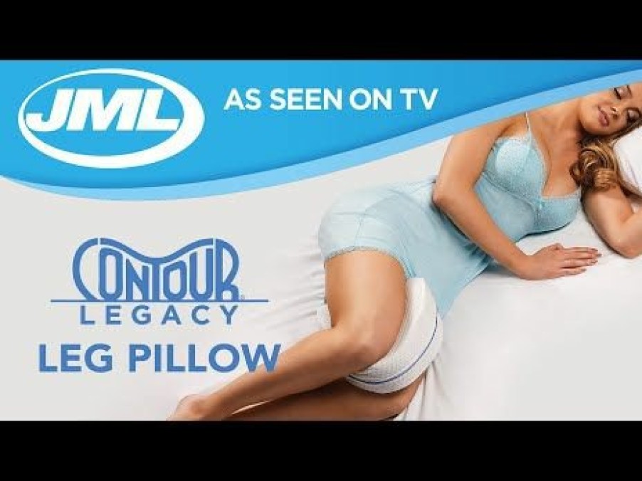 Home & Diy JML | Contour Legacy Leg Pillow - The Tapered Leg Pillow For Better Posture And A Great Night'S Sleep