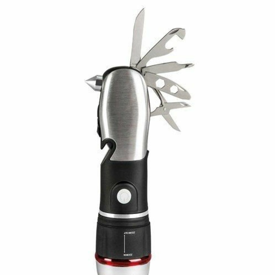 Home & Diy JML | 8-In-1 Multi Torch: Bright Led Torch & Multi-Tool Penknife