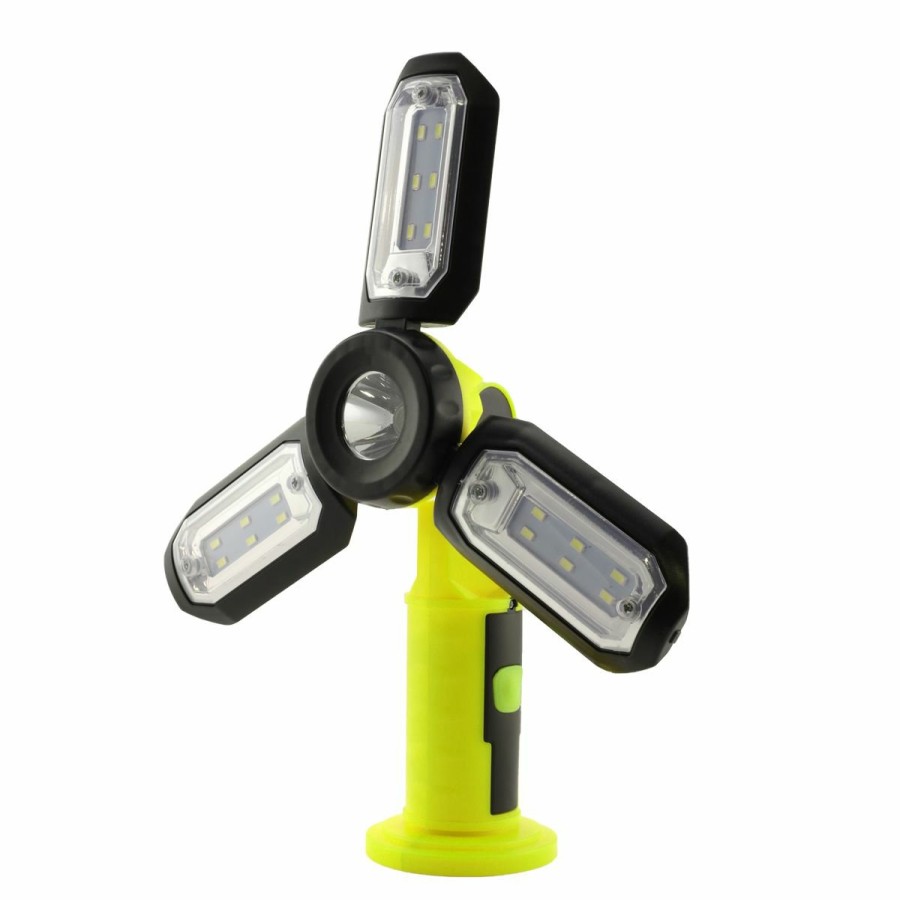 Home & Diy JML | Tri-Beam - The Handy, Handsfree Directional Spotlight And Floodlight For Magnetic Mounting Or Hanging