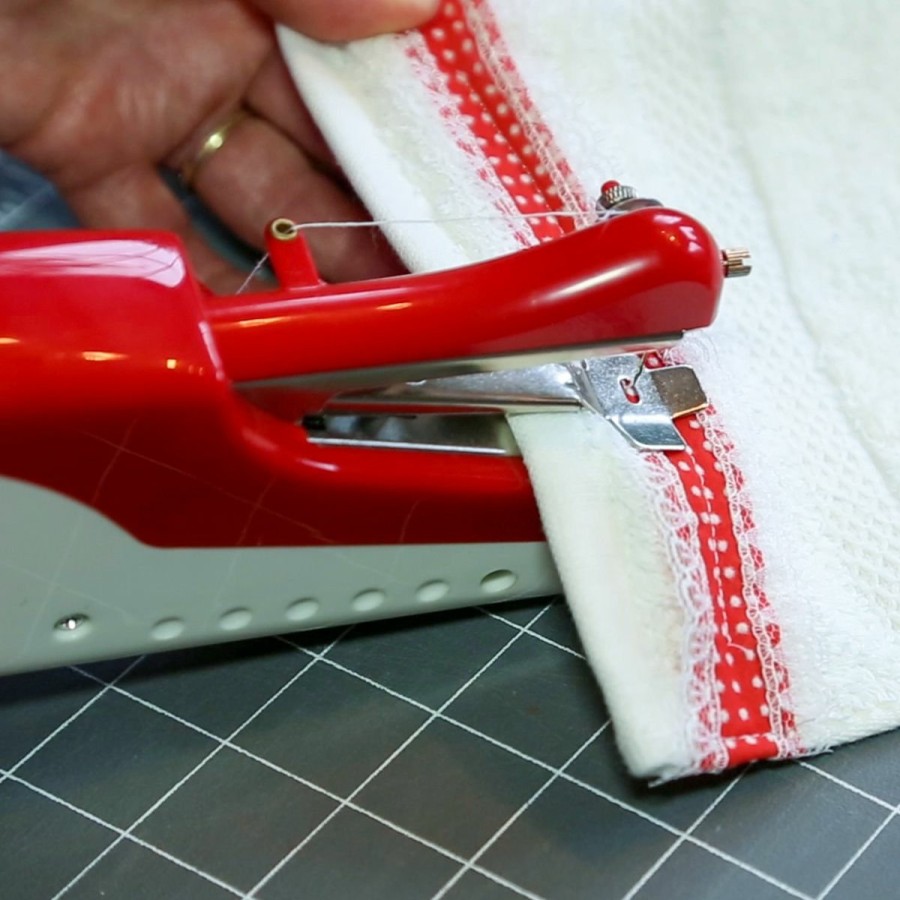 Home & Diy JML | Magic Stitch Deluxe - Designer, Hand-Held, Portable Sewing Machine