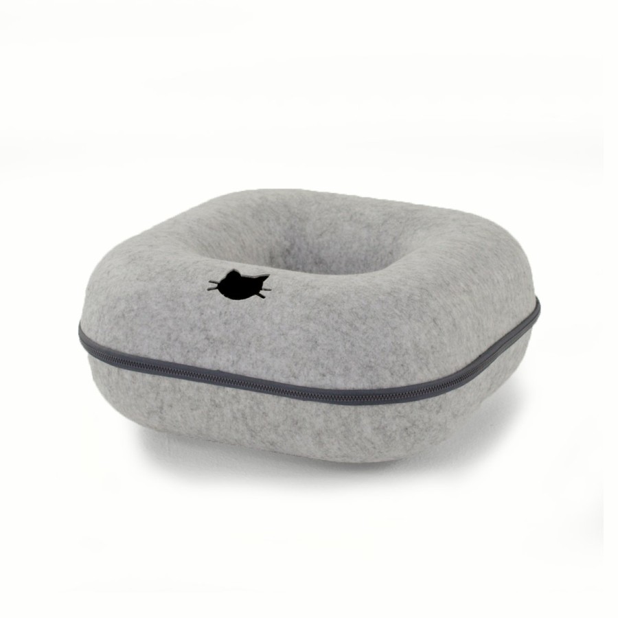 Pets JML | Cozy Corner - Corner-Shaped Cat Bed, Tunnel, Play Space And Shelter