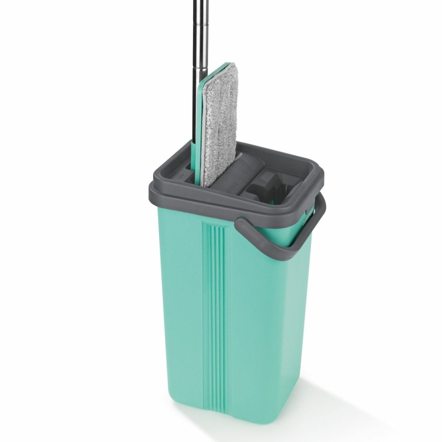 Cleaning JML | Flat Mop With Bucket - The Self-Wringing Wash And Dry Mop And Bucket System