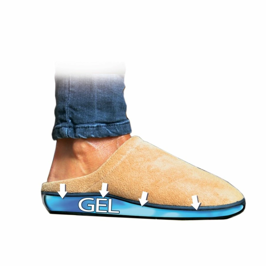 Health & Beauty JML | Stepluxe Slippers - Anti-Fatigue Gel Slippers That Relax, Relieve And Invigorate Your Aching Feet And Body