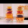 Kitchen JML | Stick N Stack - Stackable, Nestable Food Containers With Magnetic Lids And Bases