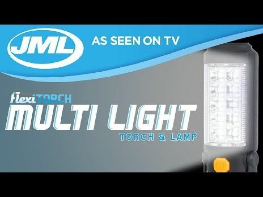 Home & Diy JML | Flexi Torch Multi-Light: 2-In-1 Bright Led Magnetic Lamp