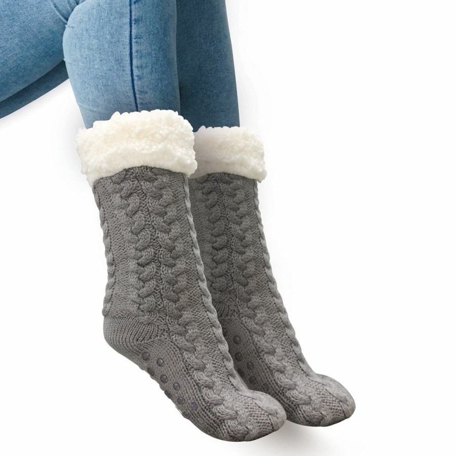 Home & Diy JML | Huggle Slipper Socks - Ultra-Plush, Non-Slip Slipper Socks