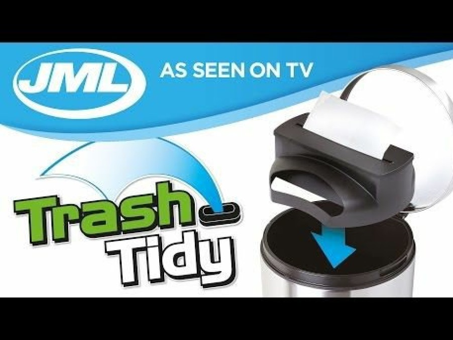 Cleaning JML | Trash Tidy: Rubbish Bag Dispenser & 15 X 50L Bin Bags/Liners