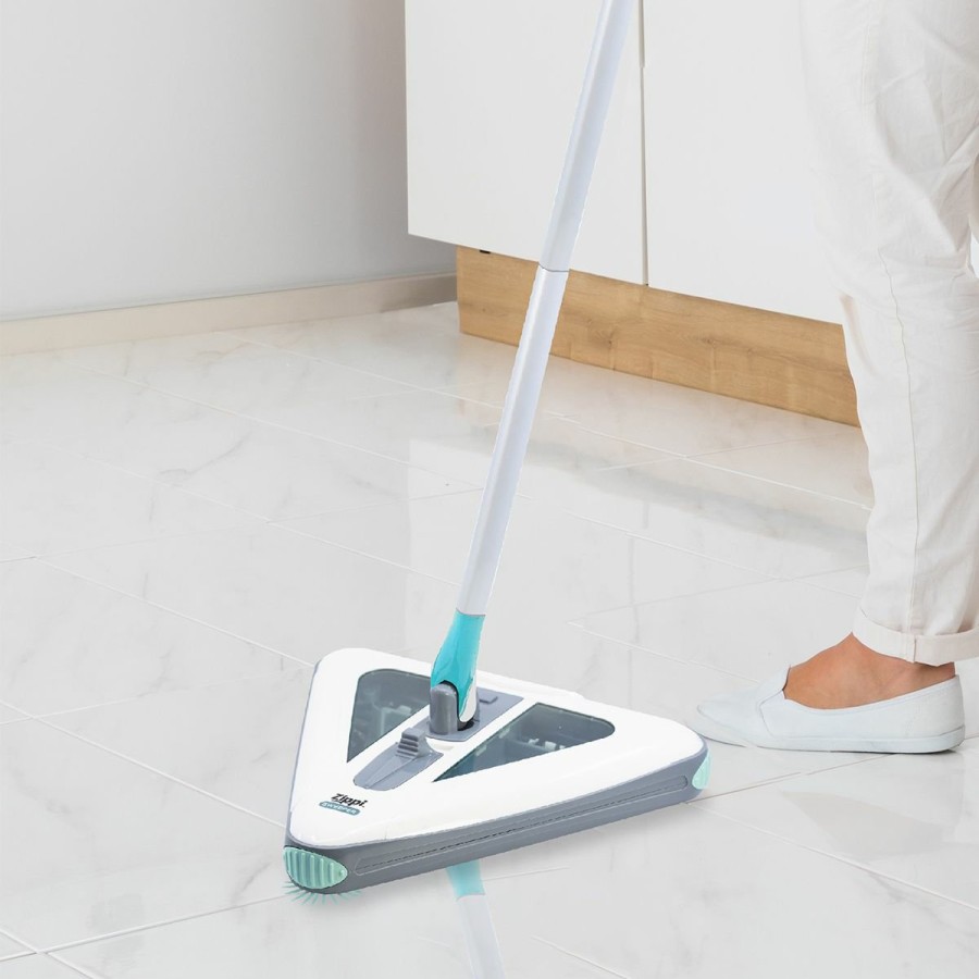 Cleaning JML | Zippi Sweeper - Triangular, Cordless, Lightweight, Rechargeable Floor Cleaner