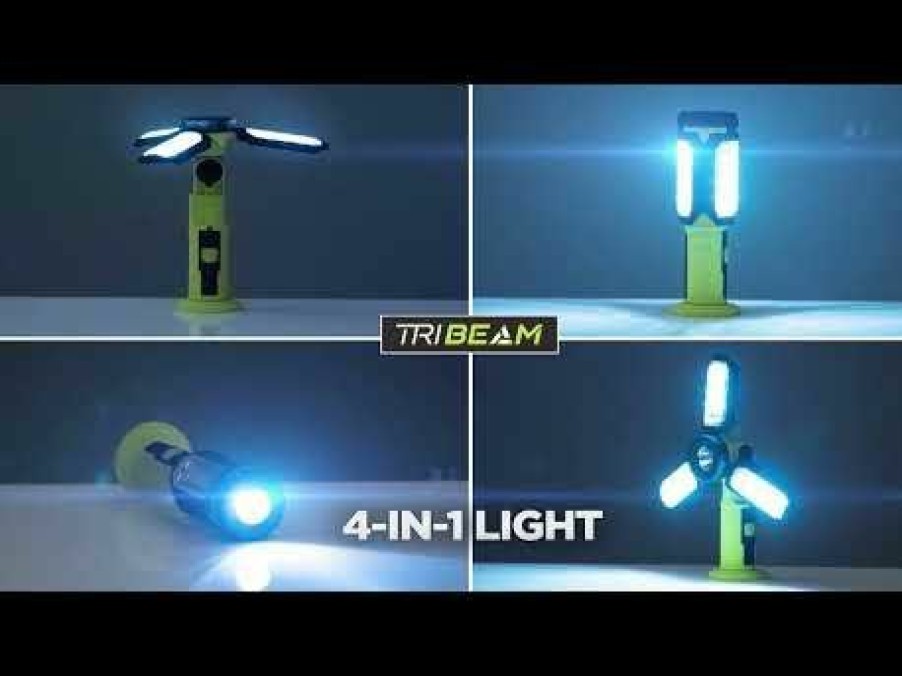 Home & Diy JML | Tri-Beam - The Handy, Handsfree Directional Spotlight And Floodlight For Magnetic Mounting Or Hanging