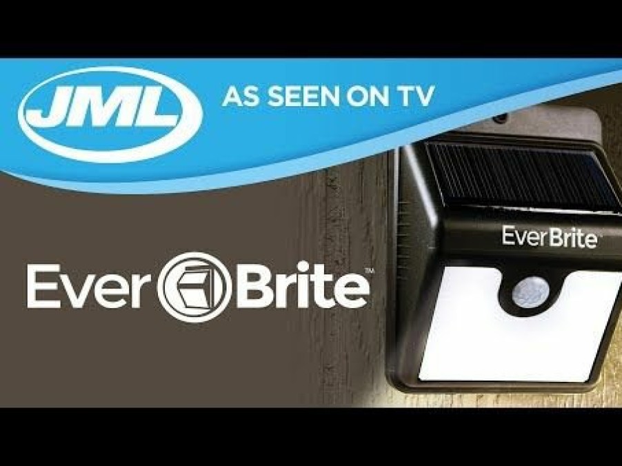 Home & Diy JML | Ever Brite: Solar-Powered Garden And Security Light