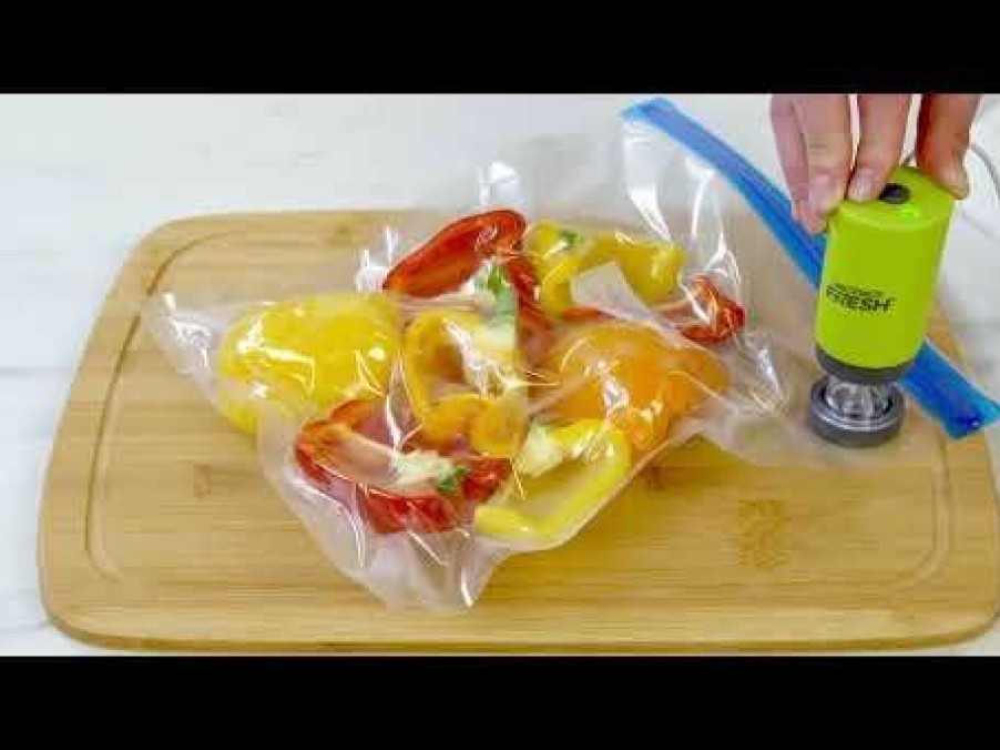 Home & Diy JML | Vacpack Fresh - Portable, Easy-To-Use Vacuum Sealer That Keeps Food Fresher For 4 X Longer!