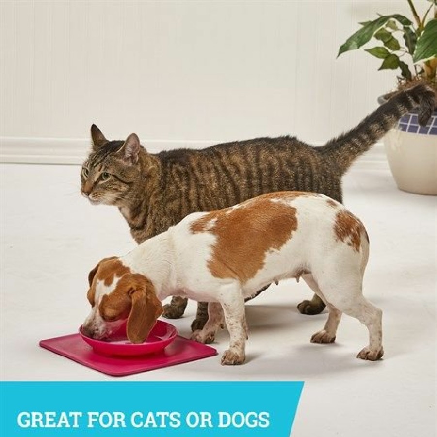 Pets JML | Twisty Dish - The Non-Slip, No-Mess Pet Bowl And Mat