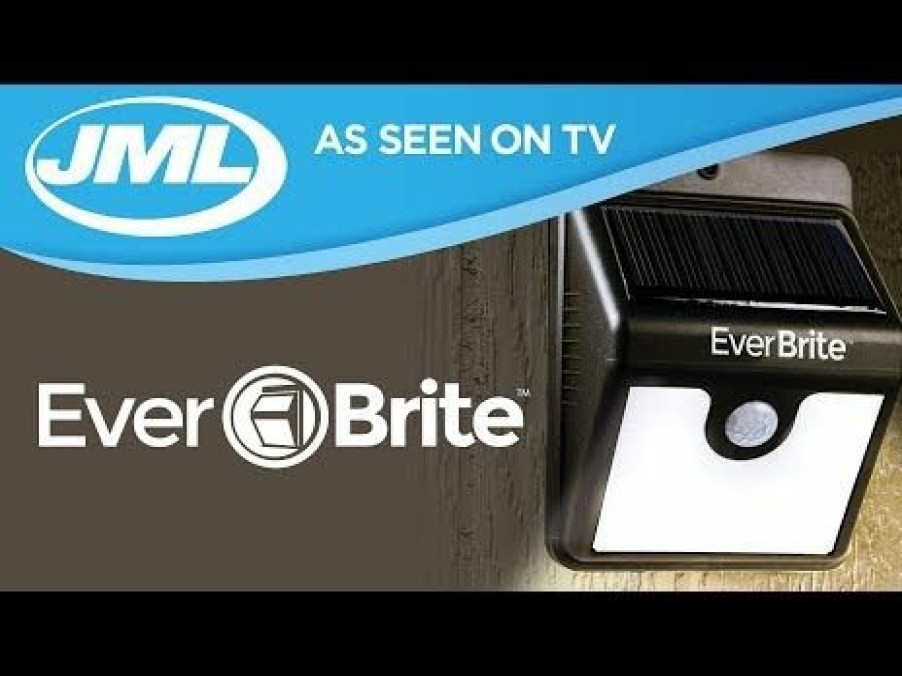 Home & Diy JML | Ever Brite: Solar-Powered Garden And Security Light